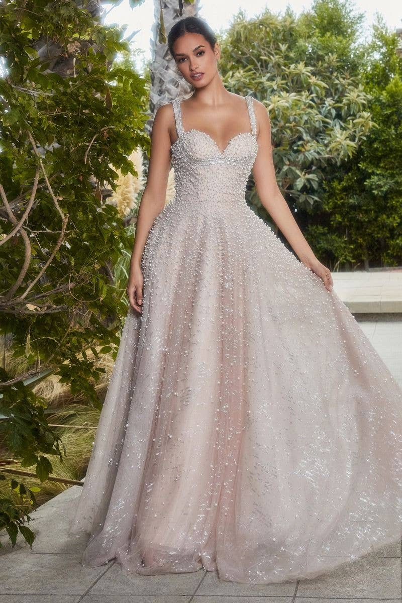 Pearl pink wedding dress outlet